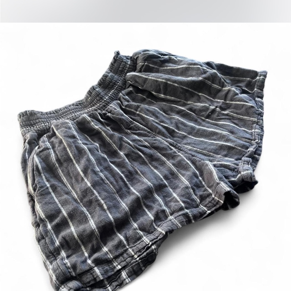 Universal Thread Charcoal Shorts with White Stripes with relaxed vibe!!!